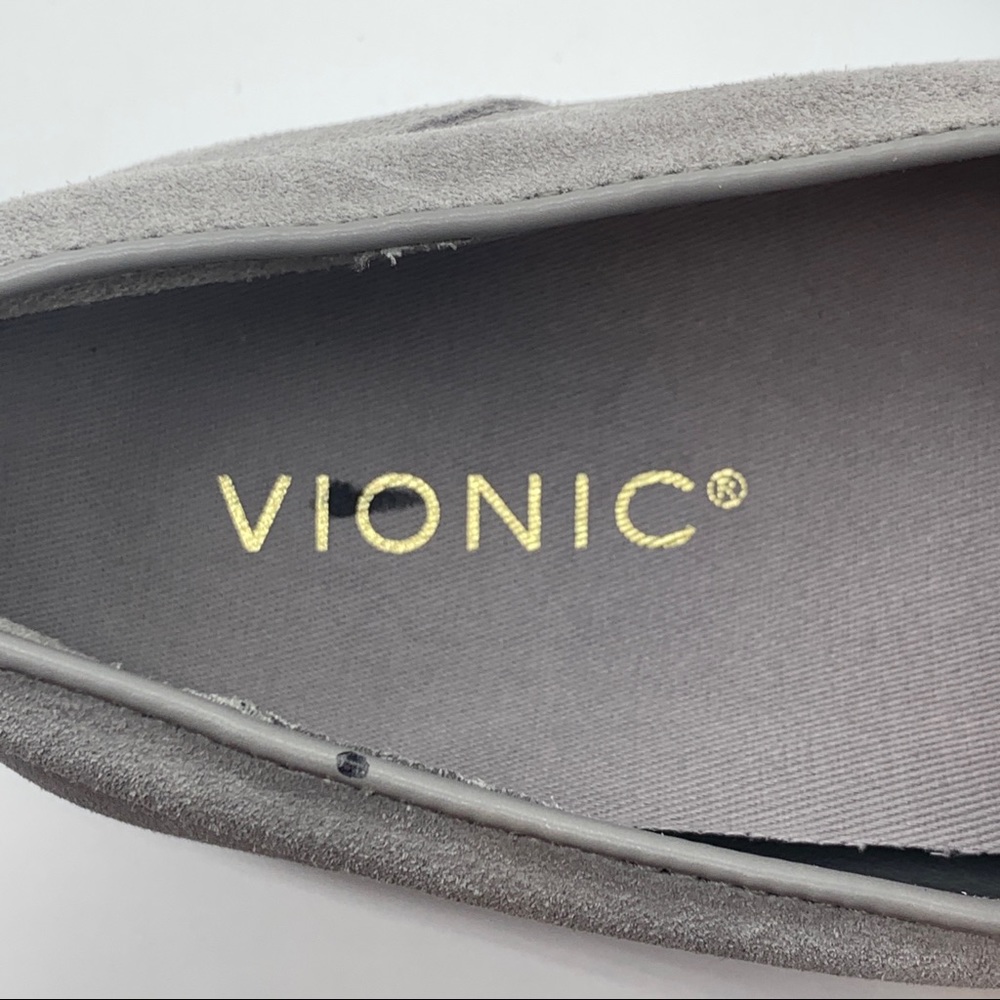 MAXSOLD Vionic Kani Grey Slip-On Walking Shoes, 7.5M US - Picture 11 of 14